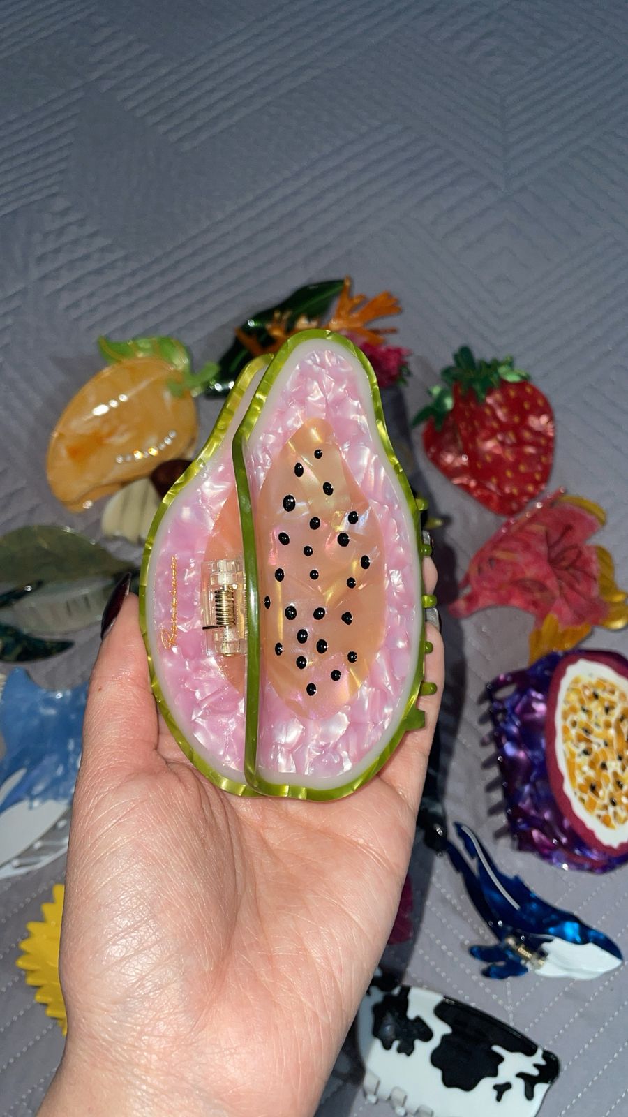 Hairclip para el cabello "CONFIAR"