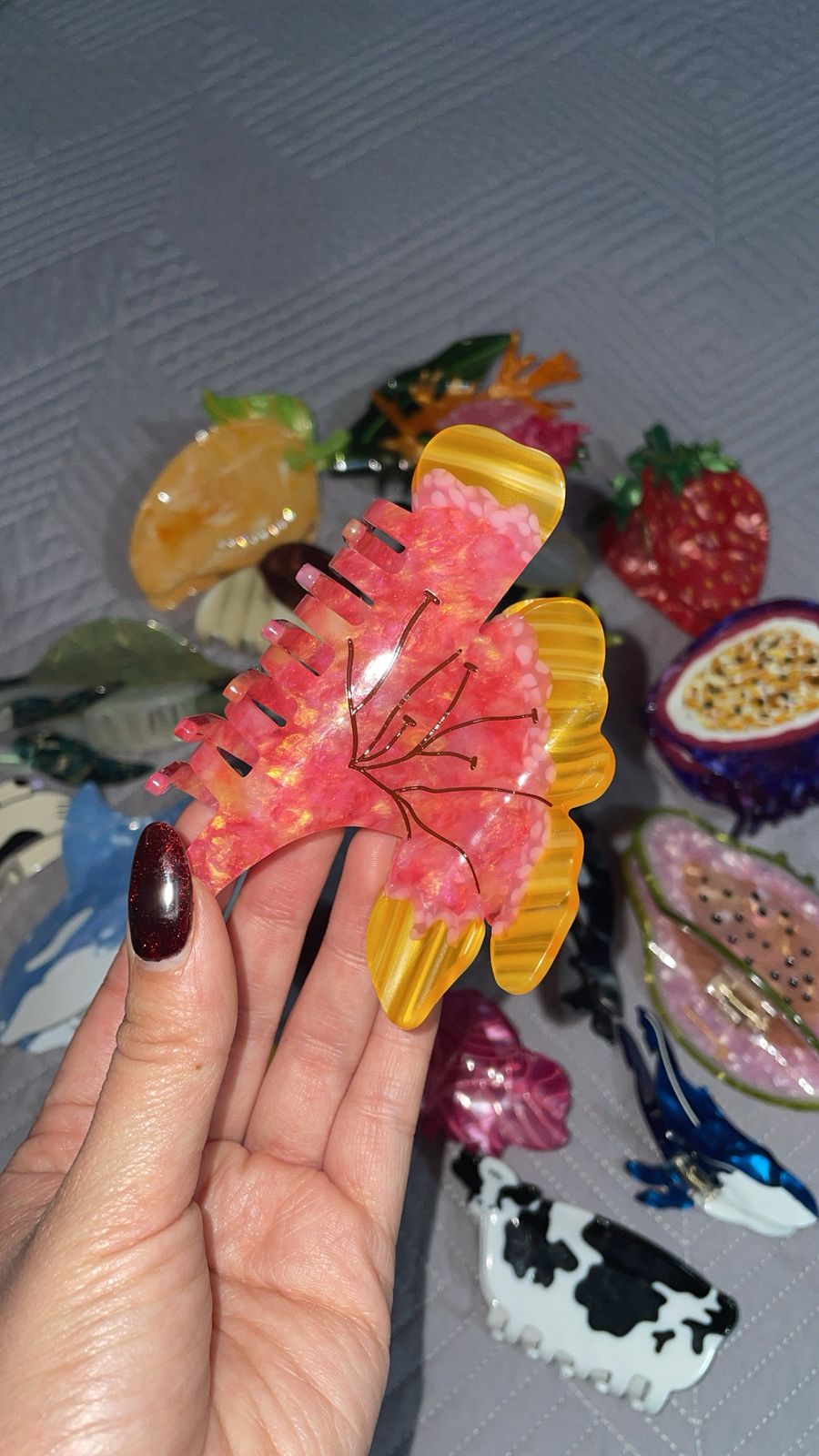 Hairclip para el cabello "HOGAR"